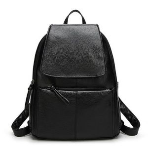Vegan Leather Backpack